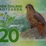 20 долларов 2016 года. Новая Зеландия. р193