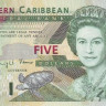 5 долларов 1994 года. Карибские острова. р31а