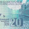 20 марок 1993 года. Финляндия. р123(8)