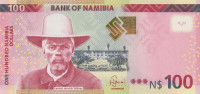 Банкнота 100 долларов 2018 года. Намибия. р14